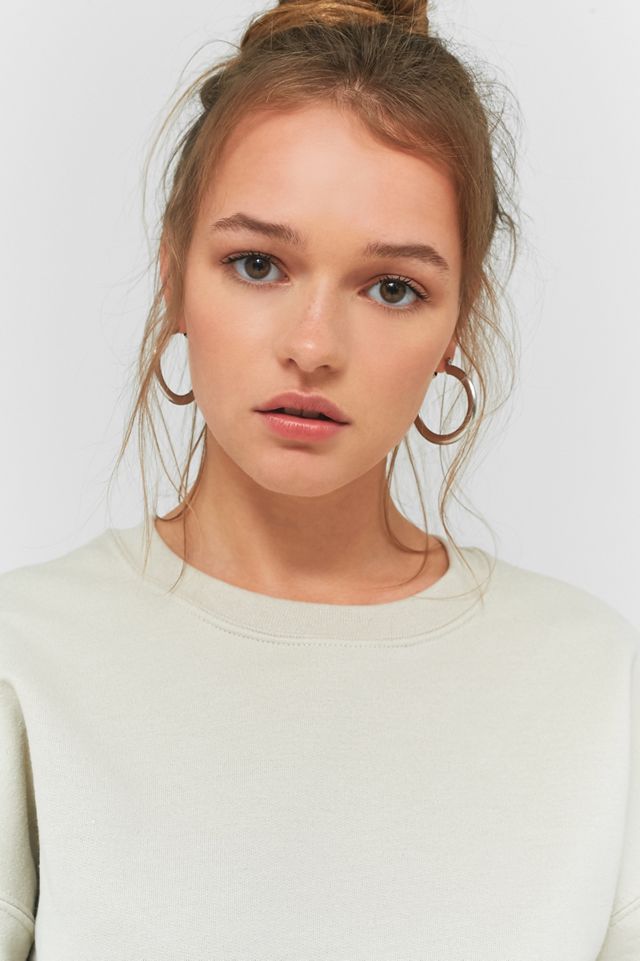 Urban Renewal Vintage Re-Made Corset Hem Sweatshirt #5
