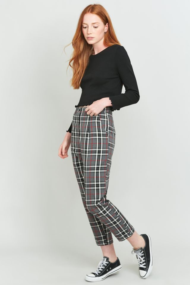 Urban outfitters plaid pants sales mens