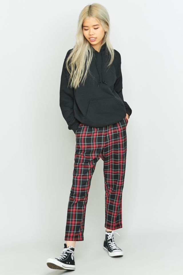 Urban outfitters sale red plaid pants