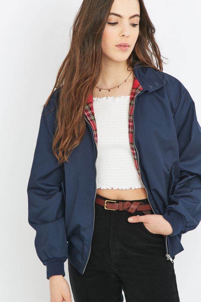 Urban Renewal Vintage Surplus Navy Harrington Jacket | Urban Outfitters UK