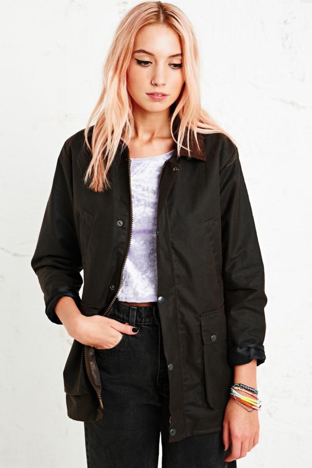 Vintage Renewal Wax Jacket in Brown | Urban Outfitters UK