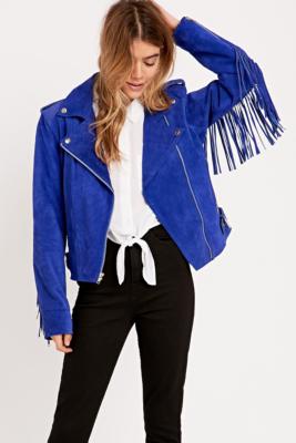 urban outfitters suede jacket