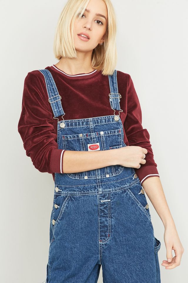 Urban Renewal Vintage Originals Blue Denim Dungarees #4