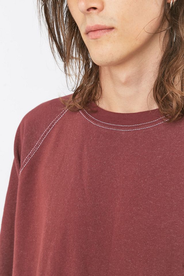 Urban Renewal Vintage Customised Wine Overdyed Sweatshirt #2