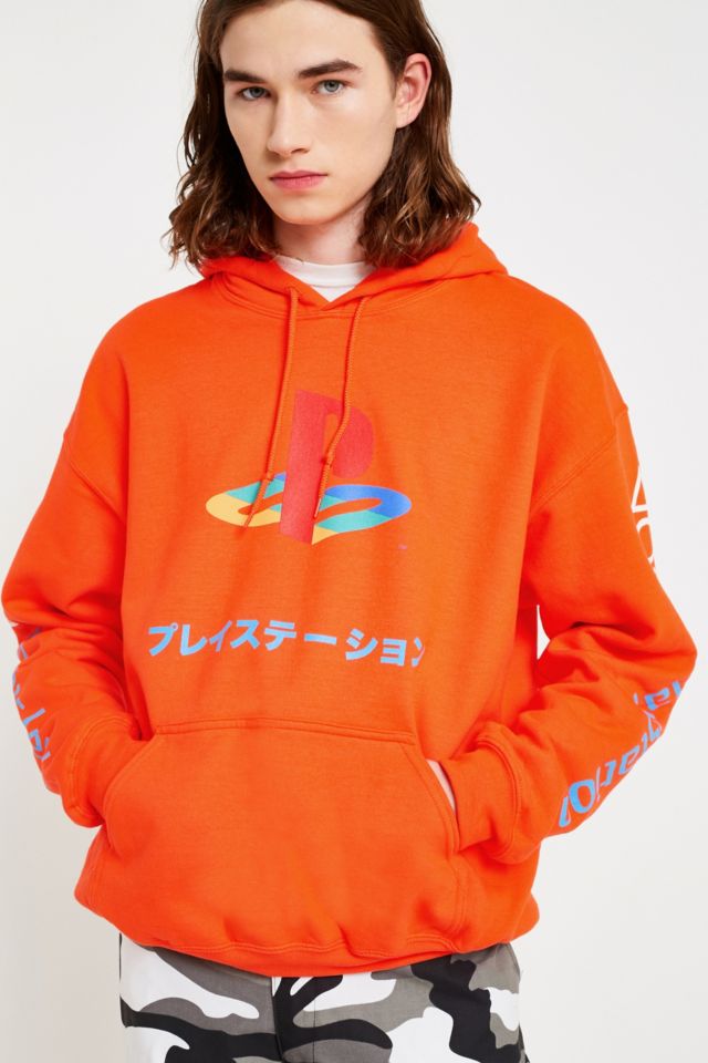 Orange 2025 playstation hoodie