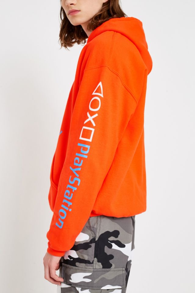 Orange on sale playstation hoodie