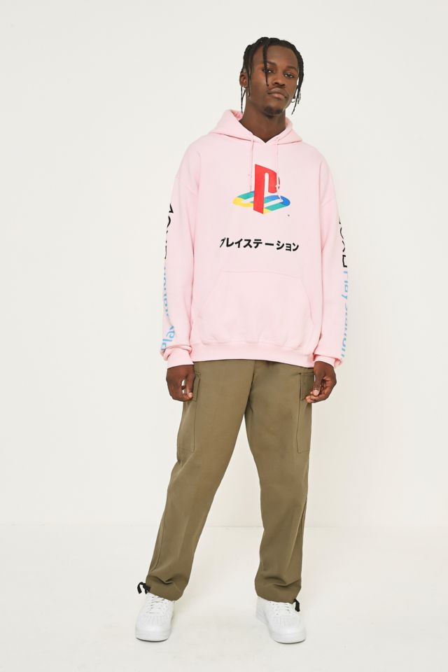 Pink playstation hoodie on sale