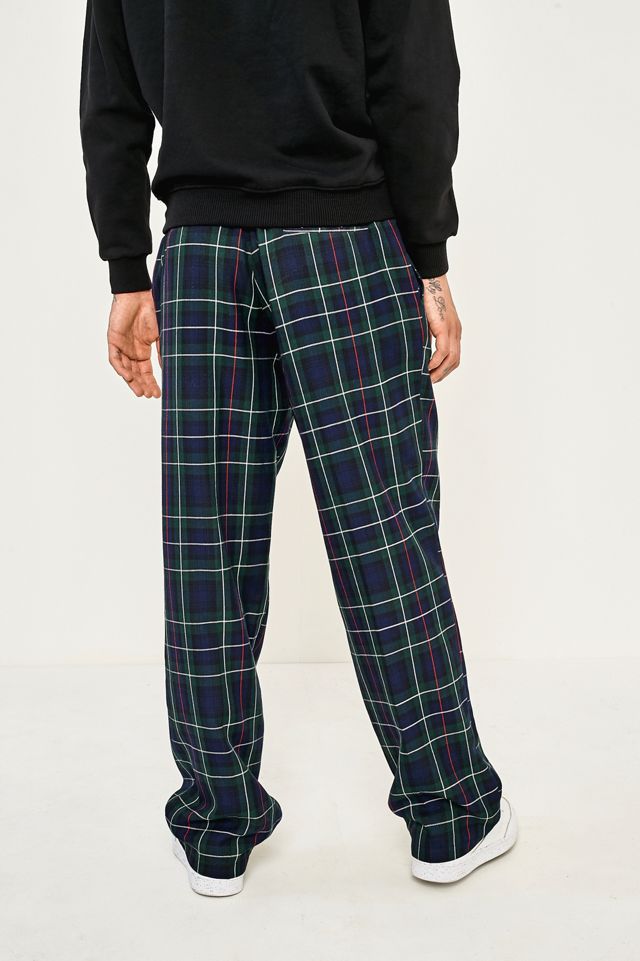 Urban Renewal Vintage Re-Made Navy Check Trousers #3