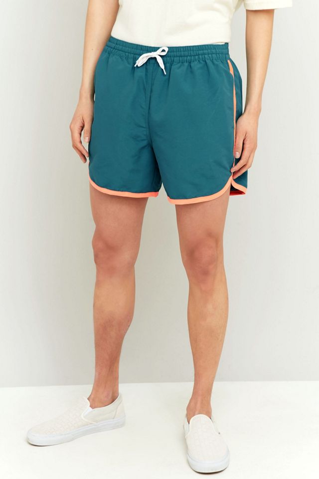 Urban Renewal Vintage Surplus Teal Chubbies Swim Shorts Urban