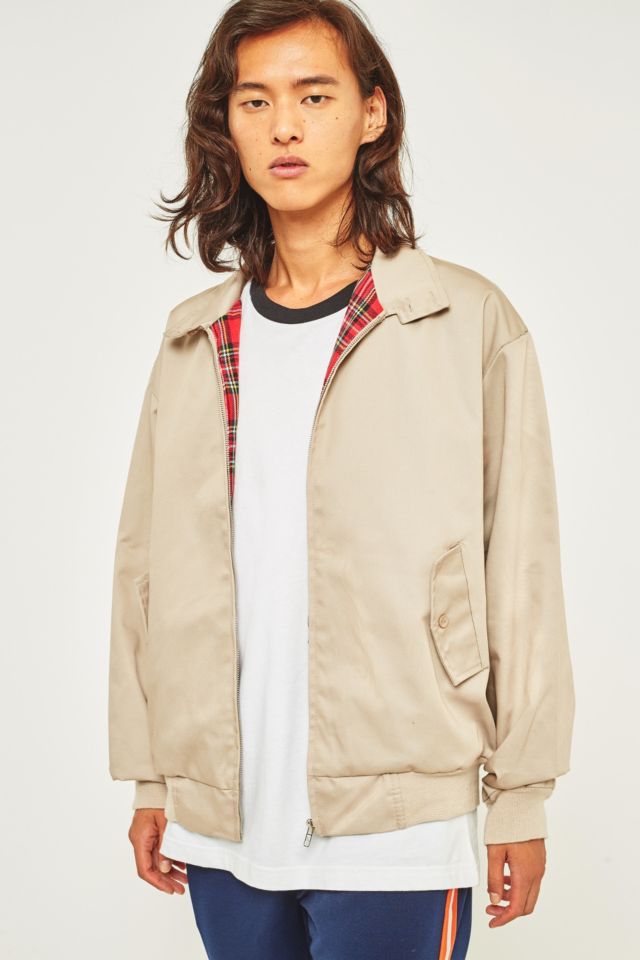 Oversized deals harrington jacket