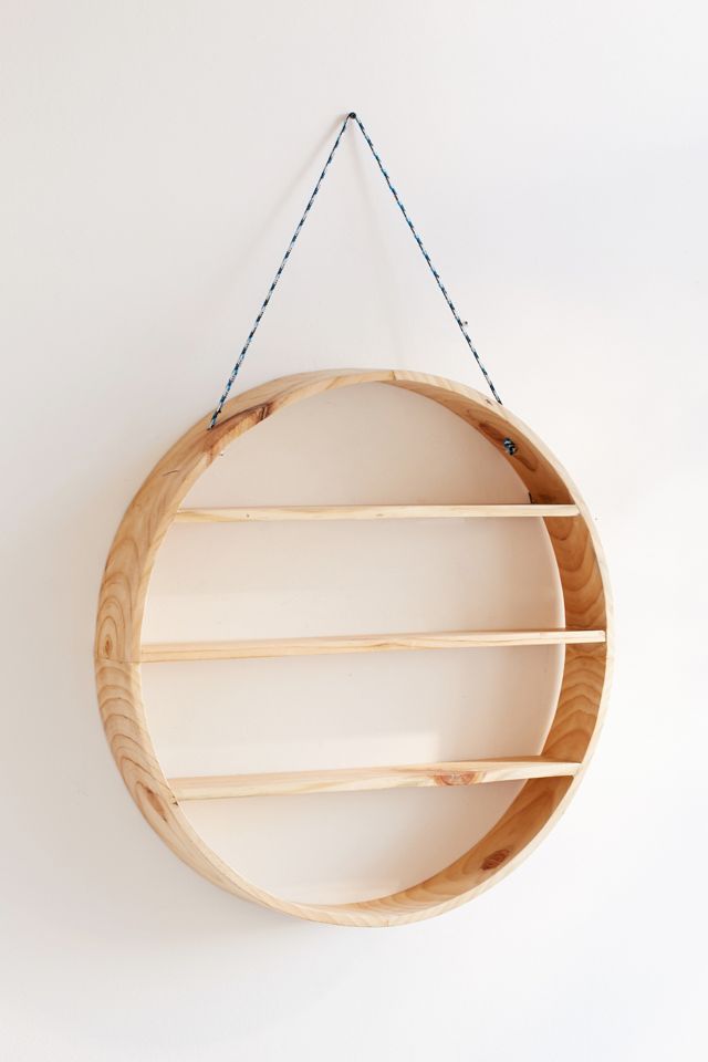 Leona Hanging Circle Shelf #1