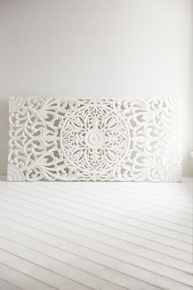 Urban outfitters outlet white headboard