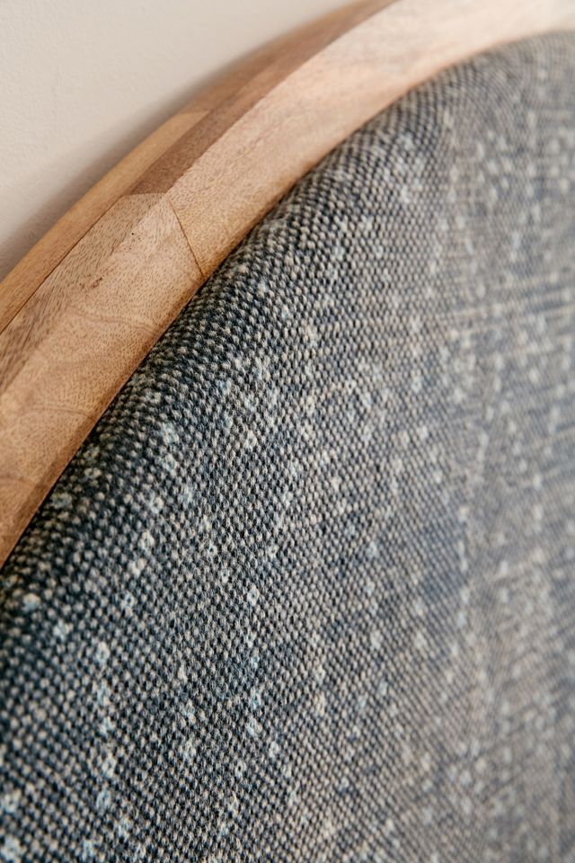 Arc Upholstered Indigo Headboard #3