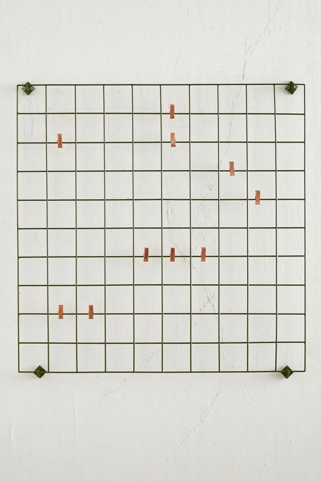 Wire Wall Desk Grid #1