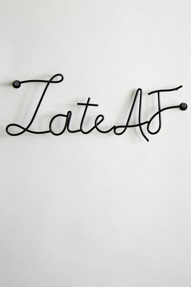 Late AF Wall Hook #1
