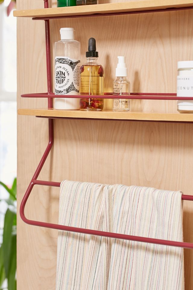 Over-The-Door Tiered Shelves Storage Rack #1