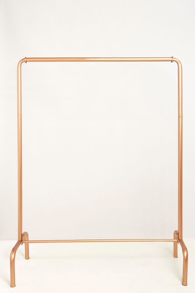 Gold Rail Clothing Rack #2