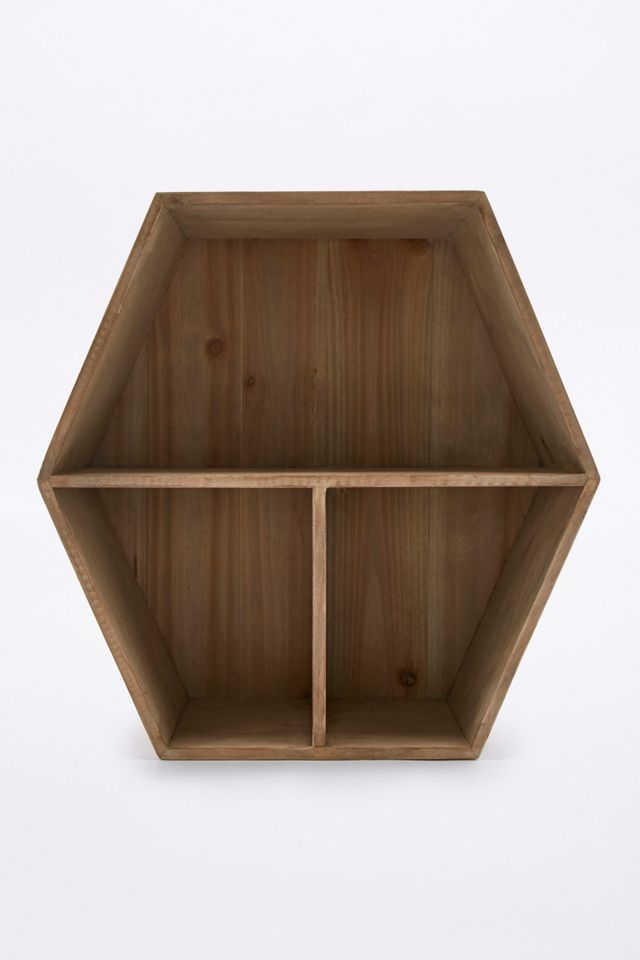 Wood Honeycomb Shelf #2