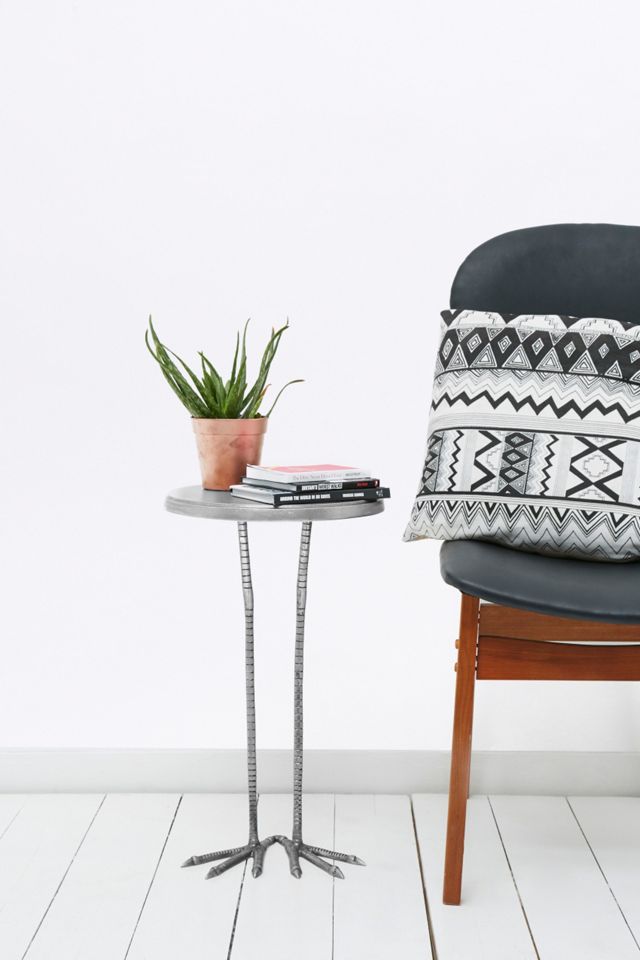 Birdy Side Silver Table Urban Outfitters UK
