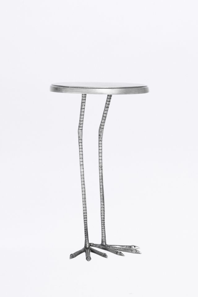 Birdy Side Silver Table Urban Outfitters UK