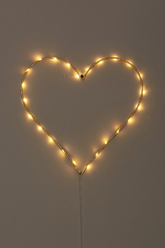 Light-Up LED Heart Sconce #2