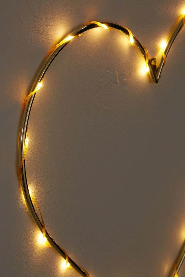 Light-Up LED Heart Sconce #3