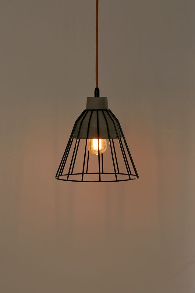 Fallston Metal Cage Pendant Light #1