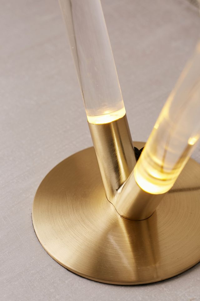 Helios Acrylic Triangle Table Lamp #3