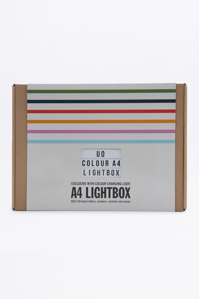 Light Up Your Life Colour Change A4 Light Box #5