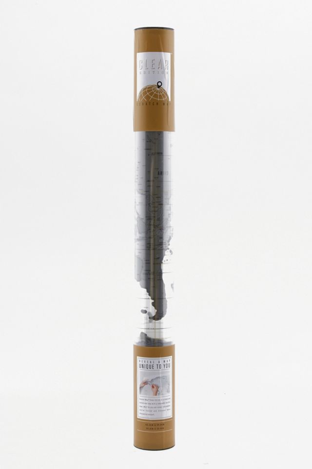 Clear Edition Scratch Map Urban Outfitters FR