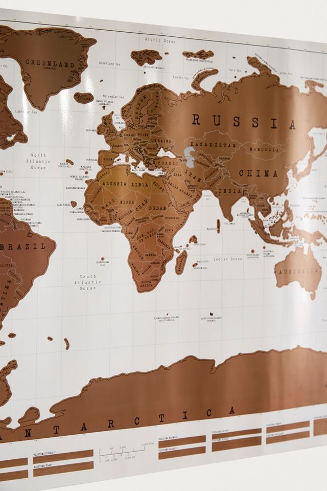 World Scratch Map #2