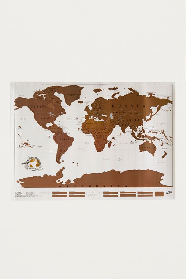 World Scratch Map #4