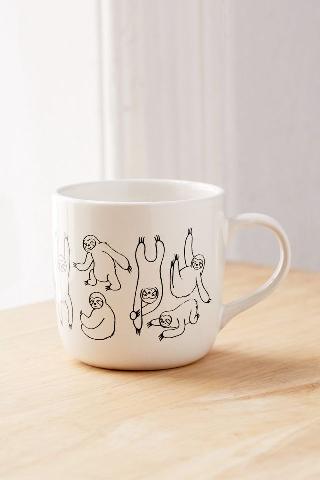 Sloth Print 15 oz. Graphic Mug #1