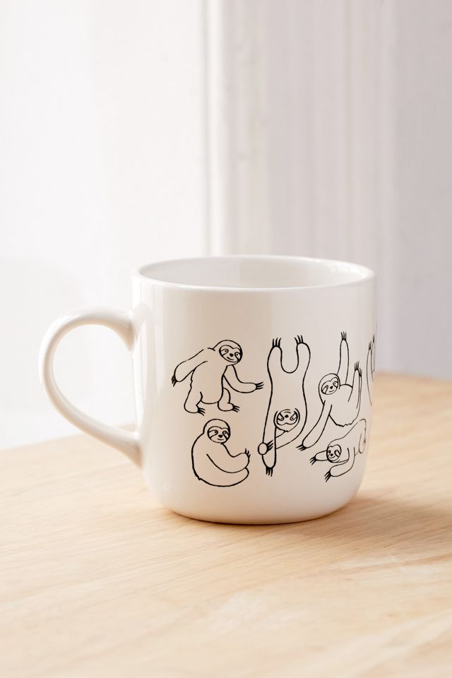 Sloth Print 15 oz. Graphic Mug #2