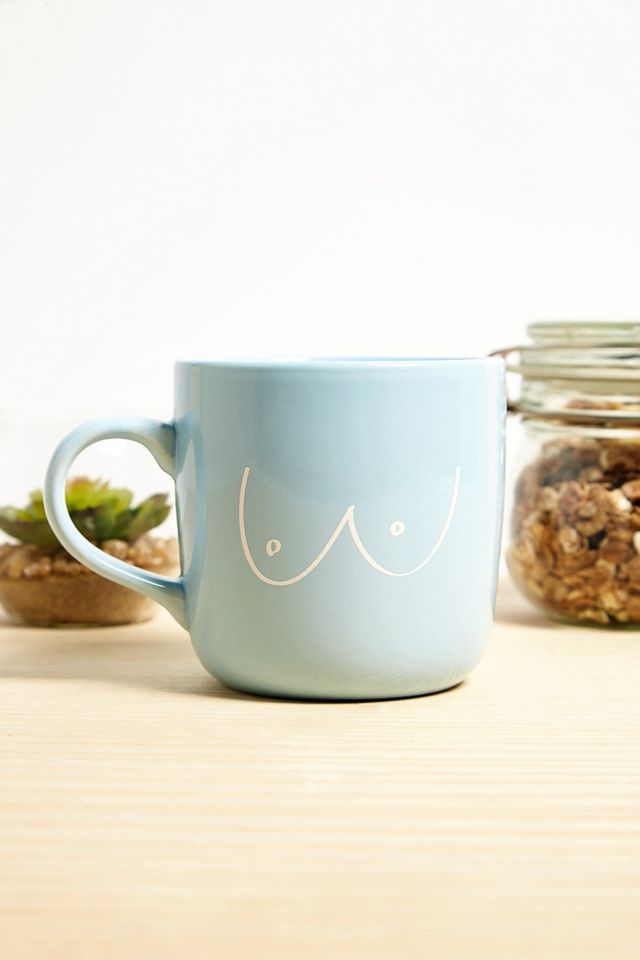 Ceramic Boob Print Mug #1