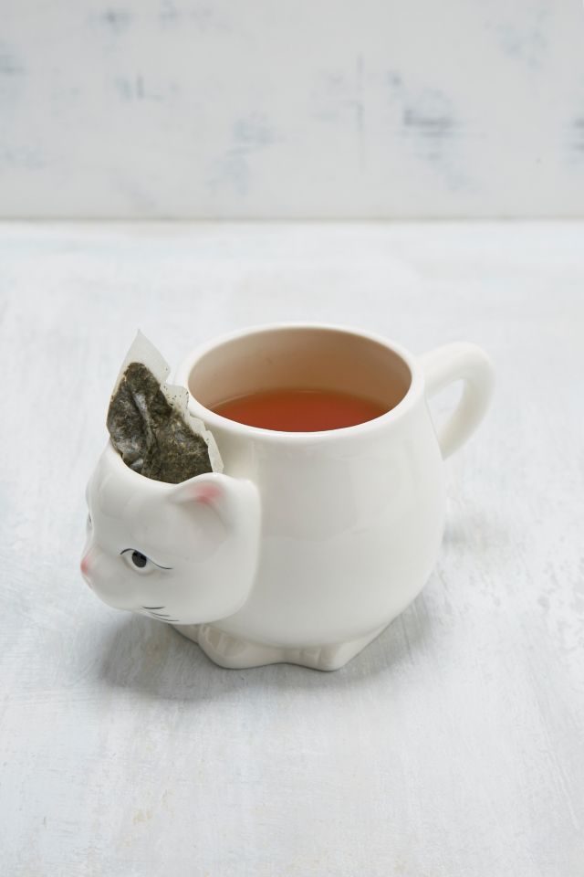 Kitty Tea Mug | Urban Outfitters UK