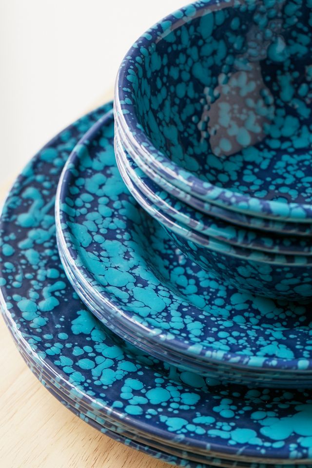 16-Piece Speckled Enamelware Starter Kit #2