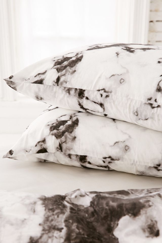 Marble Print Duvet Set #4