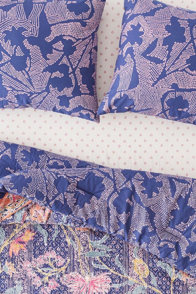 Taliah Mixed Floral Reversible Comforter Snooze Set #3
