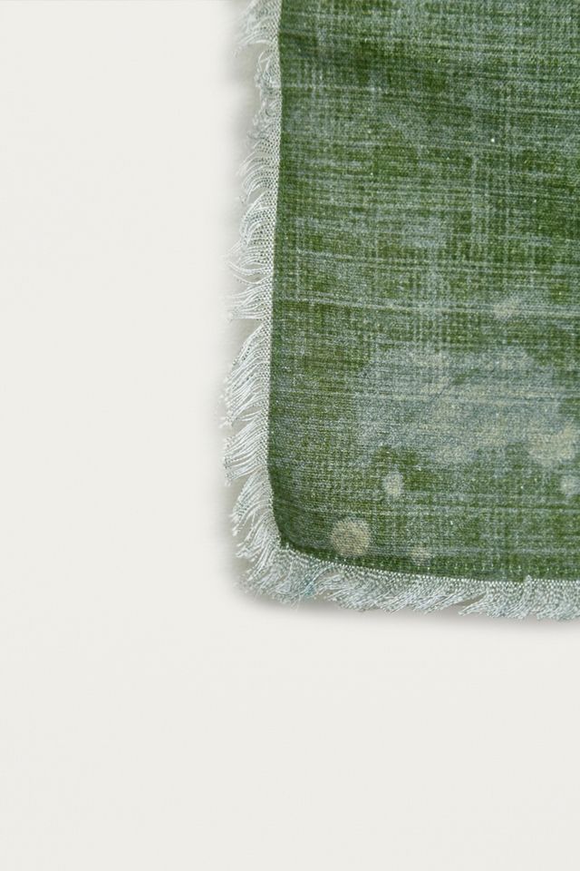 Bleached Map Tapestry #2