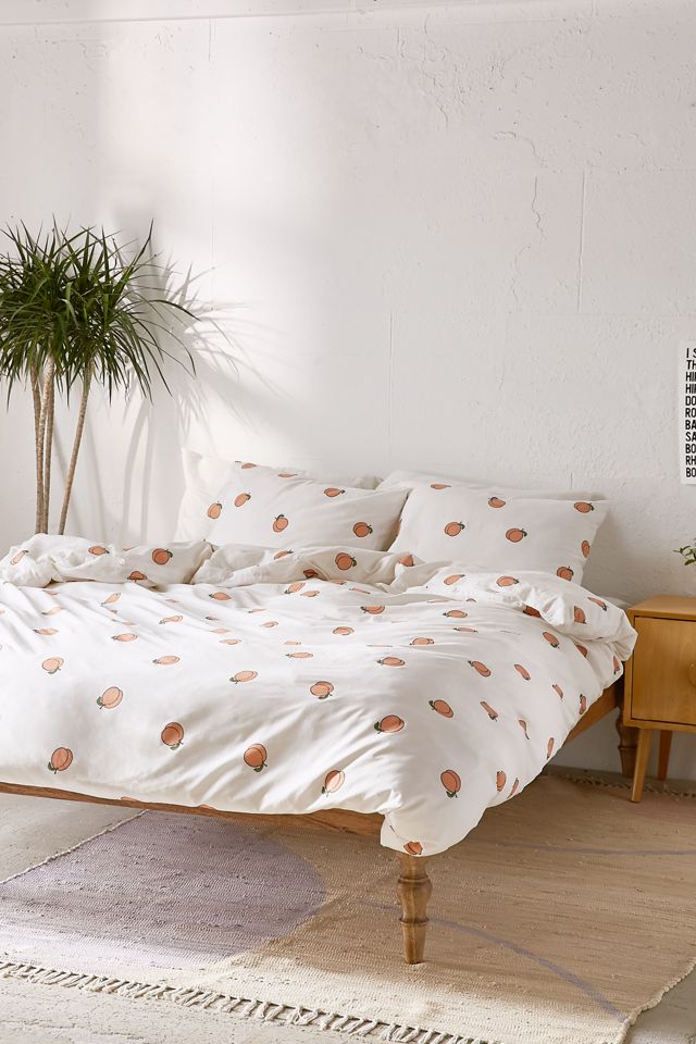 Peach Duvet Cover Set #1