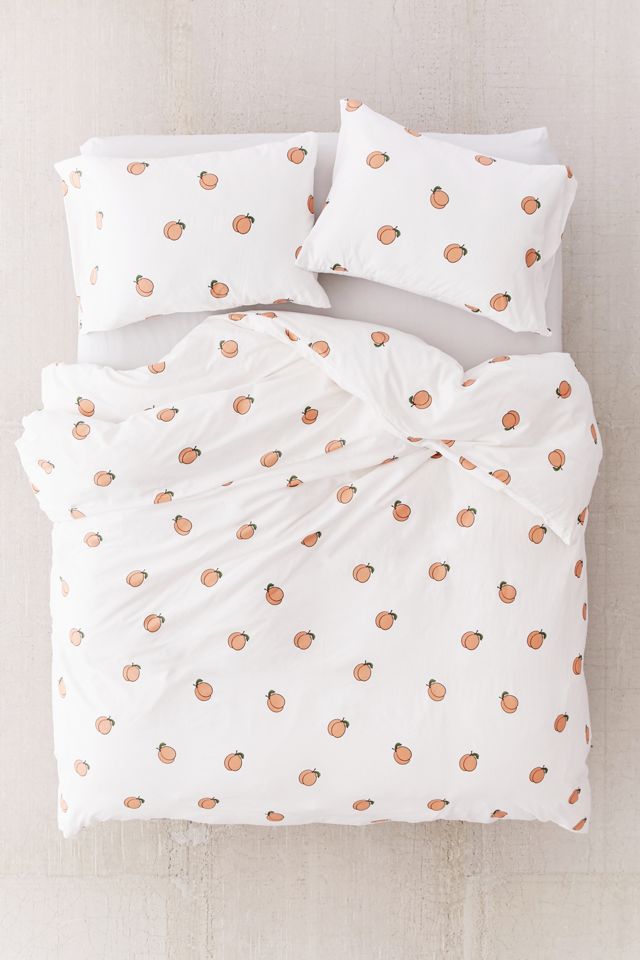 Peach Duvet Cover Set #2