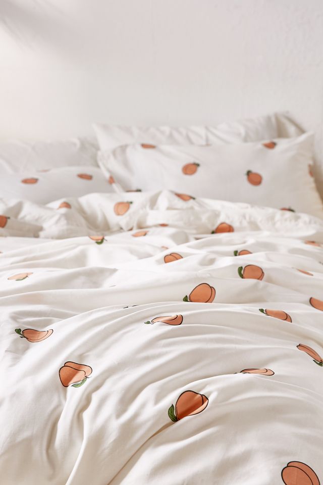 Peach Duvet Cover Set #4