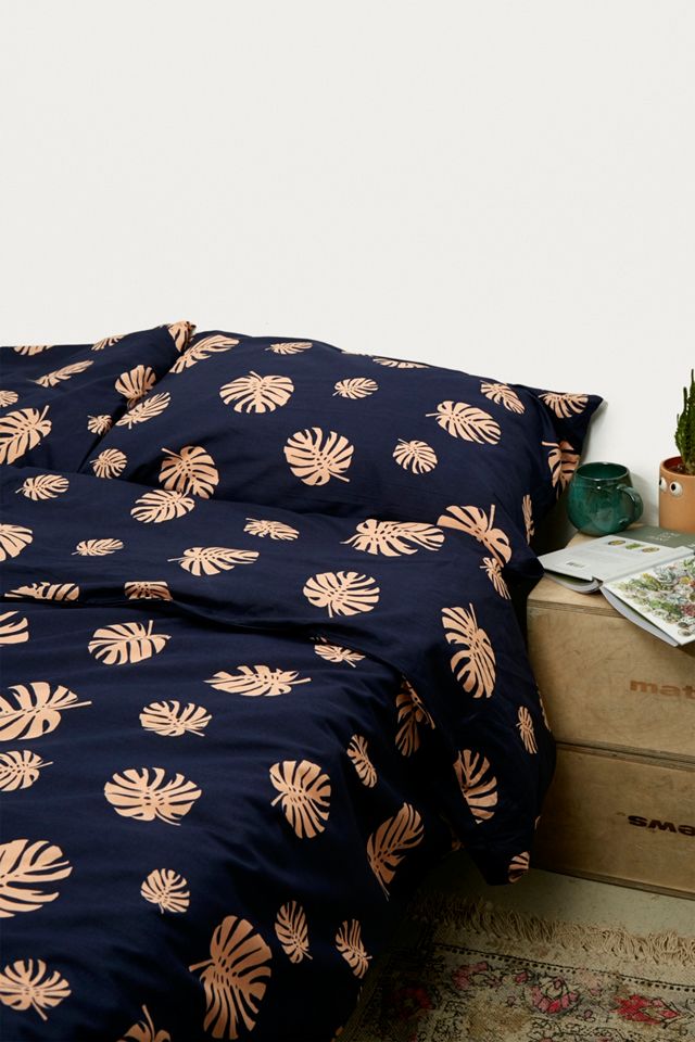 Monstera Leaf Duvet Cover Set