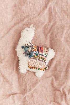 Furry Llama Cushion Urban Outfitters UK