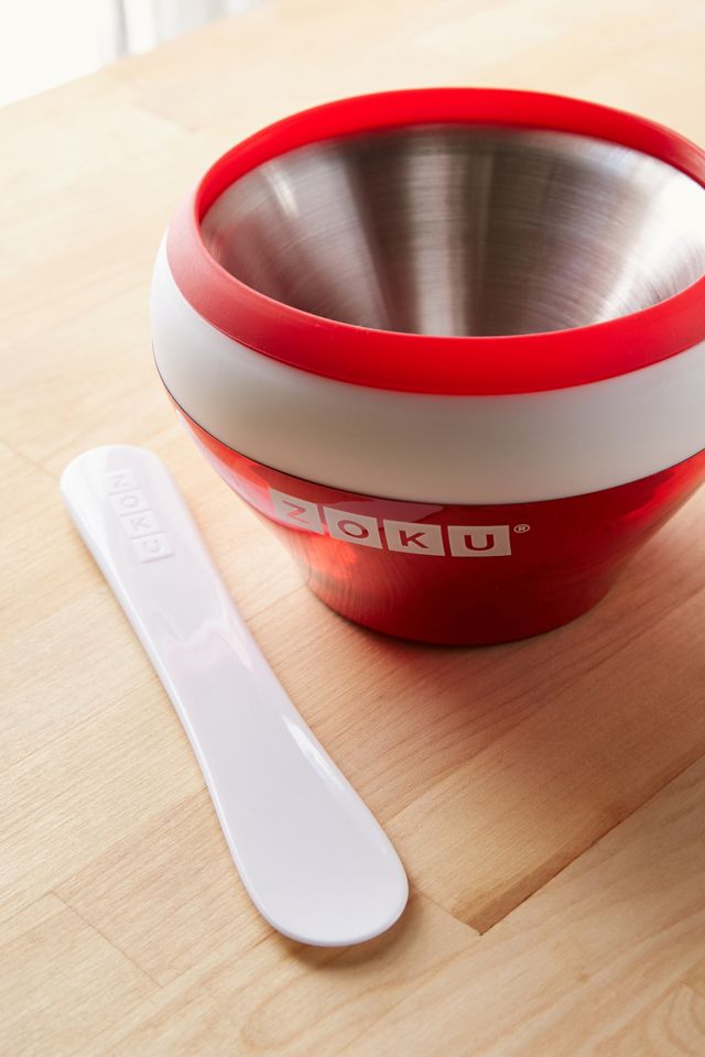 ZOKU Jumbo Ice Cube Maker - Food Safe Silicone Makes 12 Perfect