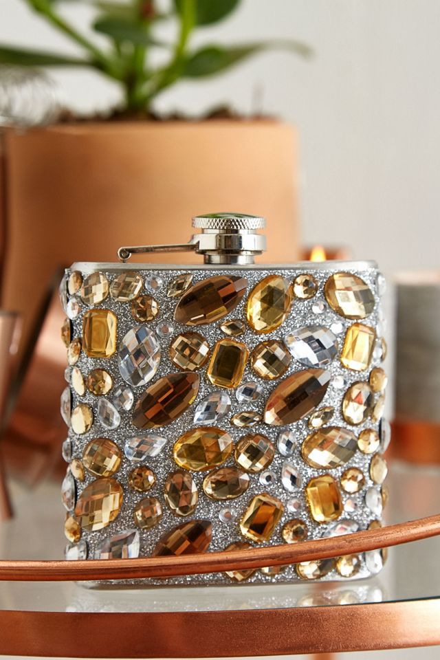 Bejeweled Flask
