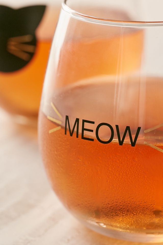 Meow Wine Glass Set #2