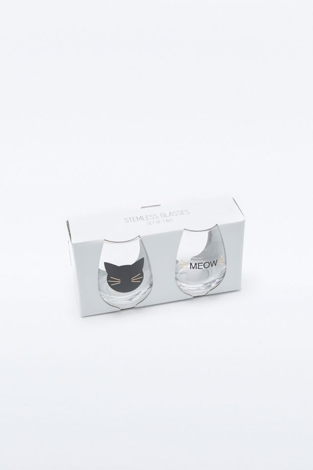 Meow Wine Glass Set #5