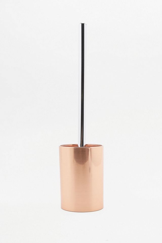 Copper Toilet Brush and Holder #1